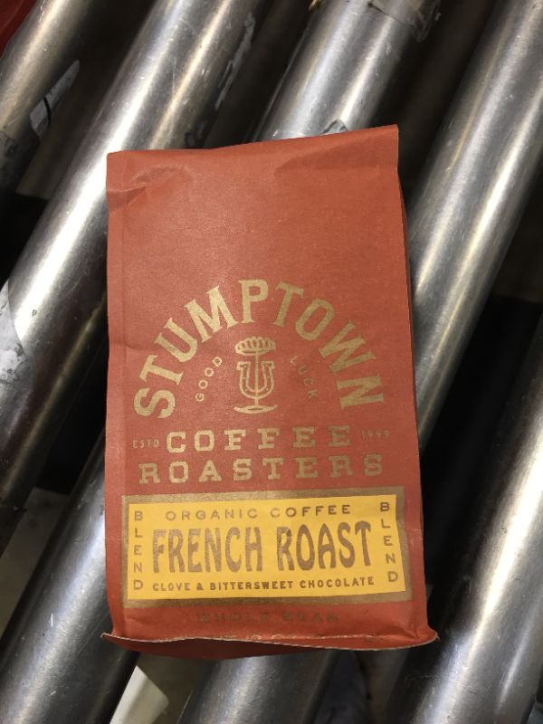 Photo 2 of Stumptown Coffee Roasters, French Roast - Organic Whole Bean Coffee - 12 Ounce Bag, Flavor Notes of Clove and Bittersweet Chocolate BEST BY 11/29/21