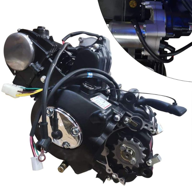 Photo 1 of 125CC 4-Stroke Gasoline Engine - 3 Forward,1 Reverse,Pit Dirt Bike Motorcycle A7TC Engine Motor Air-cooled CDI Ignition For ATVs, GO Karts
