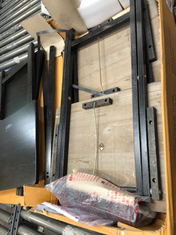Photo 3 of AmazonBasics Classic TV Dinner Folding Trays with Storage Rack