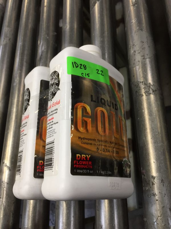 Photo 2 of 2 PACK Liquid Gold 1 LITRE
