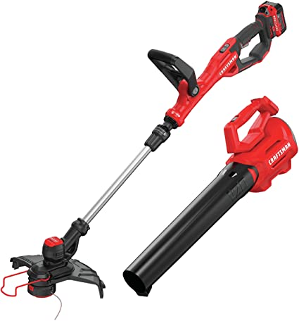 Photo 1 of MISSING PARTS. CRAFTSMAN WEEDWACKER 20V MAX String Trimmer and Leaf Blower Combo Kit