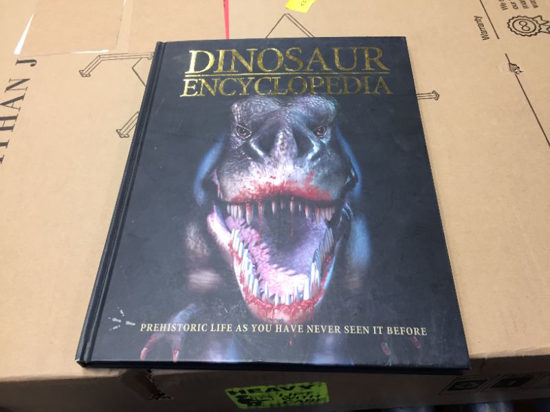 Photo 3 of Dinosaur Encyclopedia - Prehistoric Life As YOU Have Never Seen It Before Hardcover – January 1, 2006
