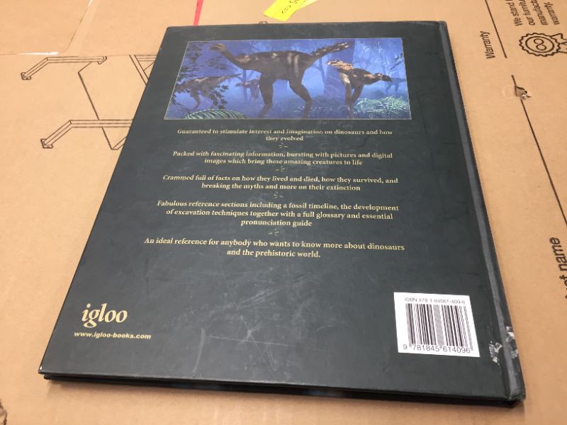Photo 1 of Dinosaur Encyclopedia - Prehistoric Life As YOU Have Never Seen It Before Hardcover – January 1, 2006
