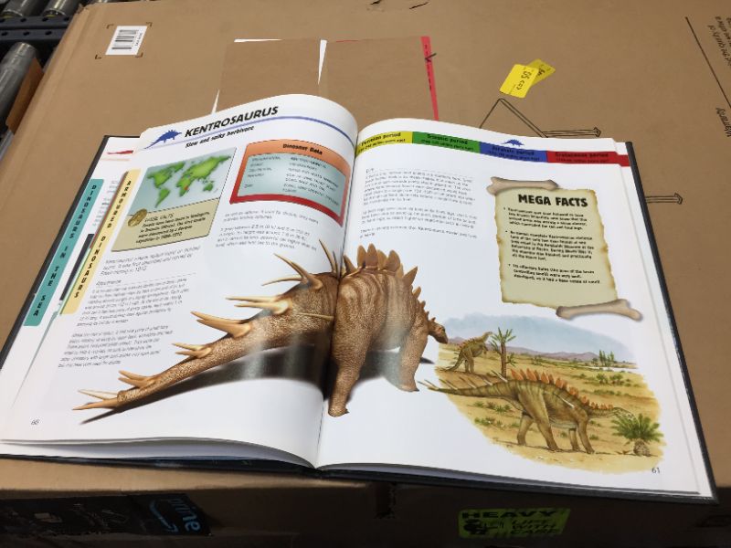 Photo 1 of Dinosaur Encyclopedia - Prehistoric Life As YOU Have Never Seen It Before Hardcover – January 1, 2006
