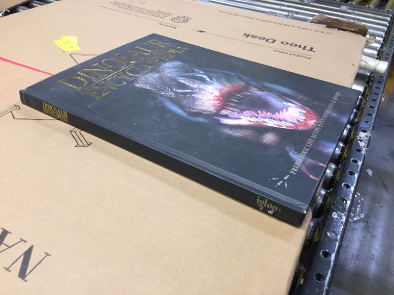 Photo 1 of Dinosaur Encyclopedia - Prehistoric Life As YOU Have Never Seen It Before Hardcover – January 1, 2006
