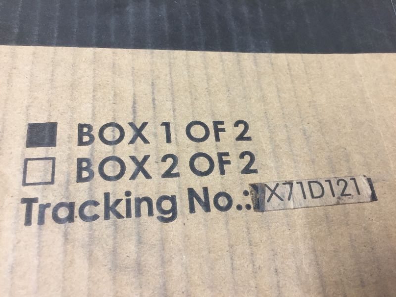 Photo 1 of Little Tikes Real Wood Adventures Outdoor Wooden Climb House for Backyard Fun with 4' High Rock Climbing Wall & Climber Ropes, Play House and Deck --- BOX 1 OF 2 ONLY ---- PARTS 
