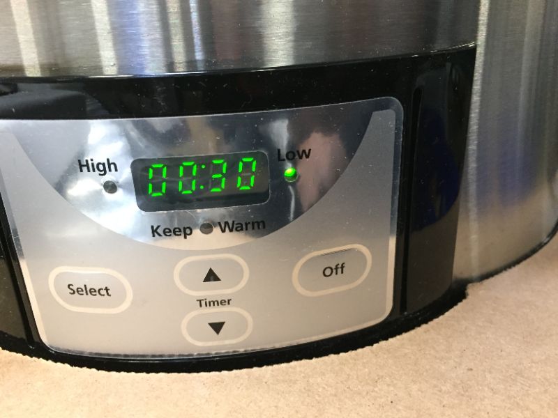 Photo 3 of Crock-Pot SCCPVL610-S-A 6-Quart Cook & Carry Programmable Slow Cooker with Digital Timer, Stainless Steel
