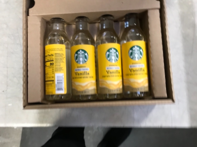 Starbucks Naturally Flavored Coffee Syrup, Sugar Free Vanilla, Pack of