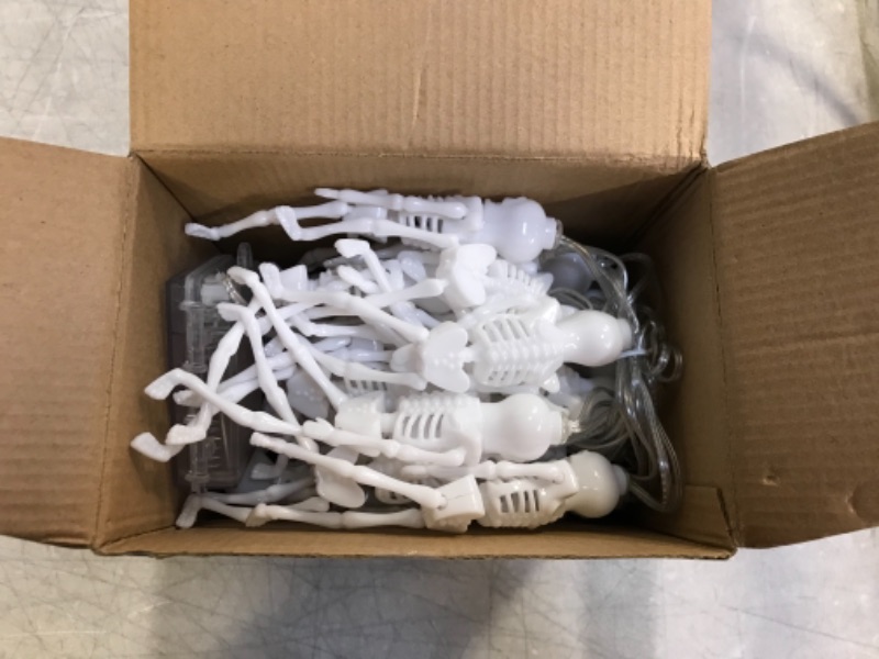 Photo 1 of generic skeleton lights 3m, 20 skeletons 2 pack  