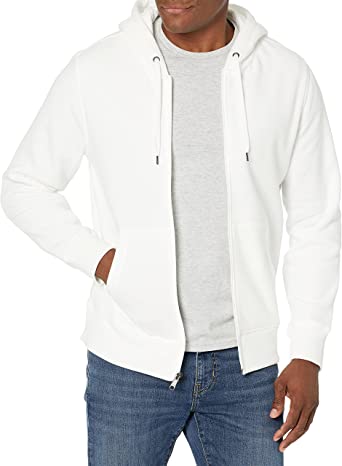 Photo 1 of Amazon Essentials Men's Full-Zip Hooded Fleece Sweatshirt
