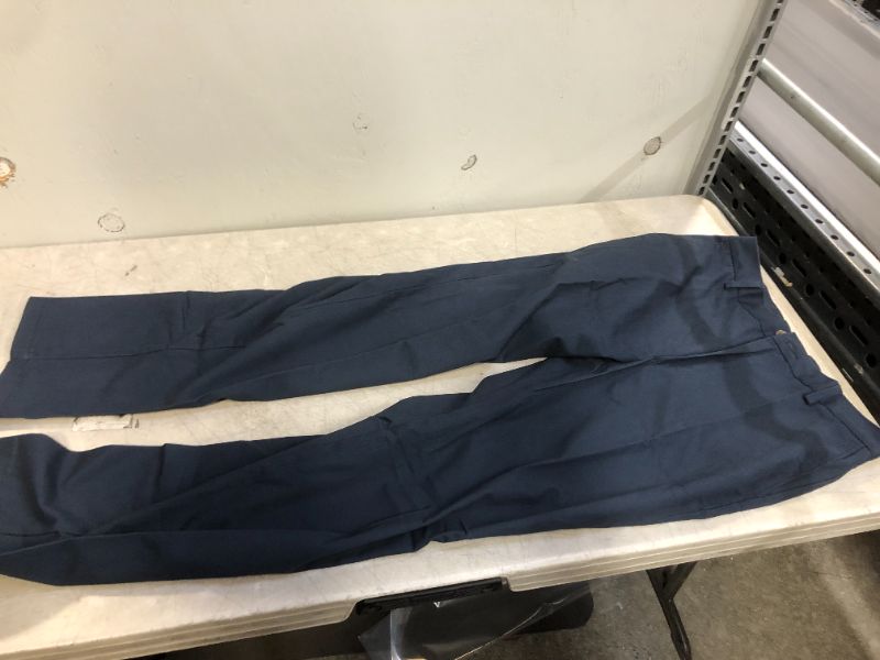 Photo 1 of amazon basics blue dress pants 