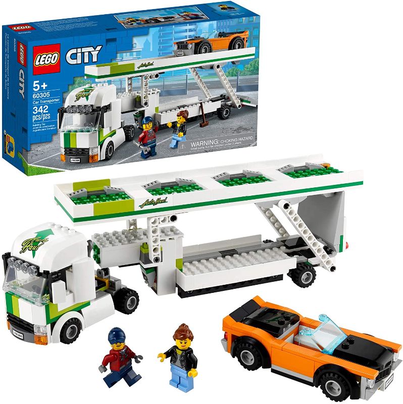 Photo 1 of LEGO City Car Transporter 60305 Building Kit; Toy Playset for Kids, New 2021 (342 Pieces)
