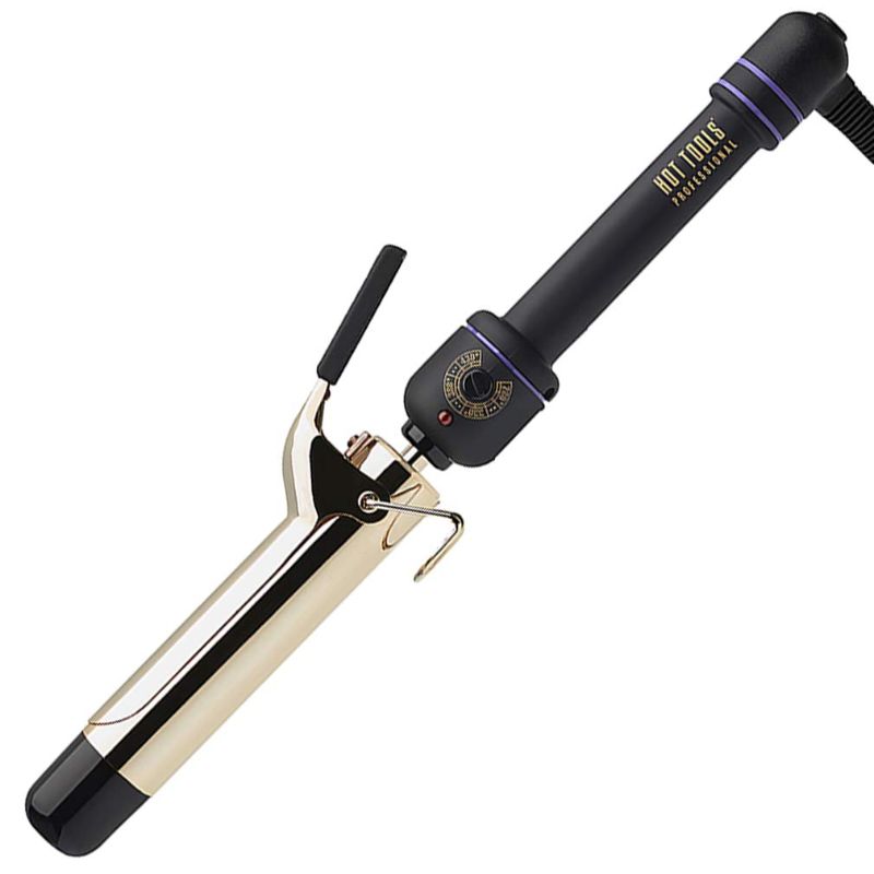 Photo 1 of HOT TOOLS Professional 24K Gold Curling Iron, 1-1/4 inch
