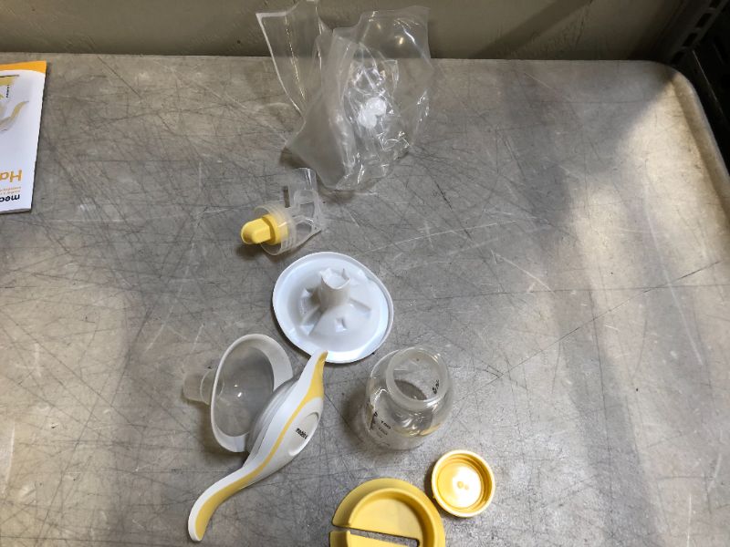 Photo 1 of Medela Manual Breast Pump | Harmony Single Hand Breast Pump with Flex Breast Shields for More Comfort and Expressing More Milk
