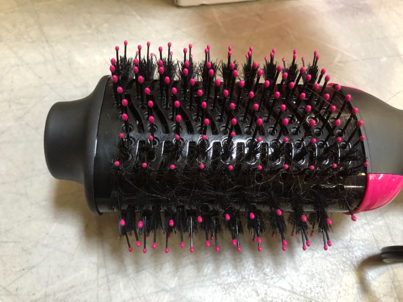 Photo 3 of REVLON One-Step Hair Dryer And Volumizer Hot Air Brush, Black
