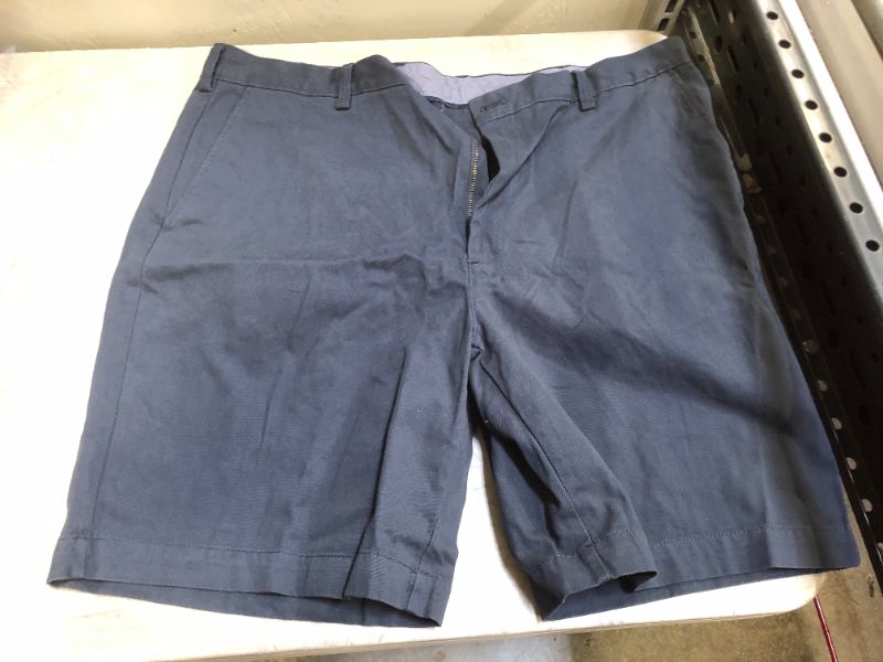 Photo 1 of amazon essentials men\s blue shorts 