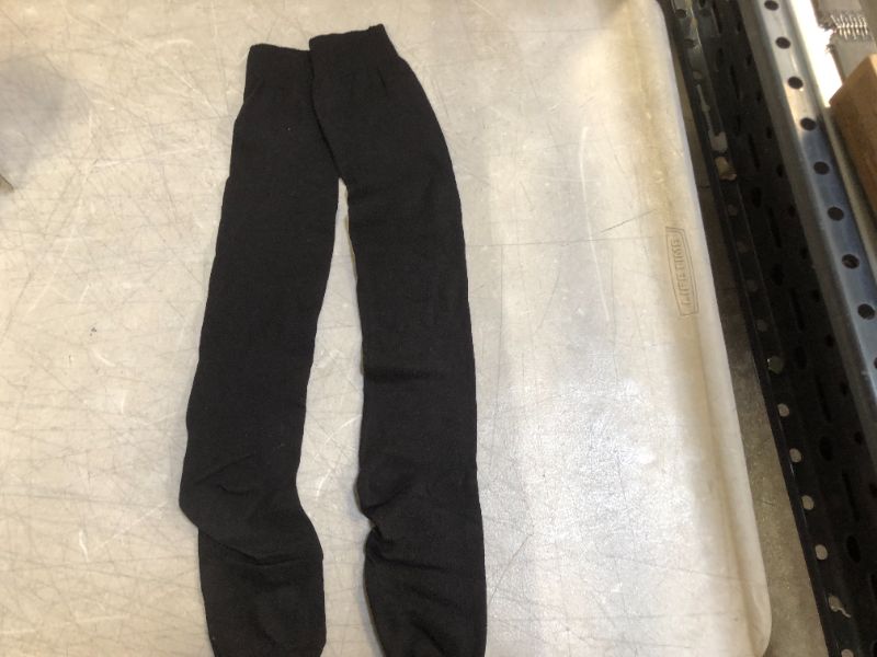 Photo 1 of generic black long socks 3 pairs 