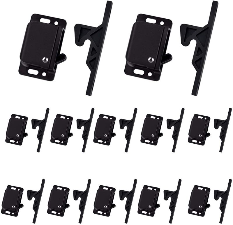 Photo 1 of 12 Pack Cabinet Door Latch/RV Drawer Latches, 8 Pull Force Latch, Holder for Home/RV Cabinet with Mounting Screws, Perfect for RV, Camper, Motorhome, Trailor, OEM Replacement
