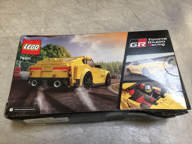 Photo 1 of LEGO Speed Champions Toyota GR Supra 76901 Toy Car Building Toy; Racing Car Toy for Kids; New 2021 (299 Pieces)
