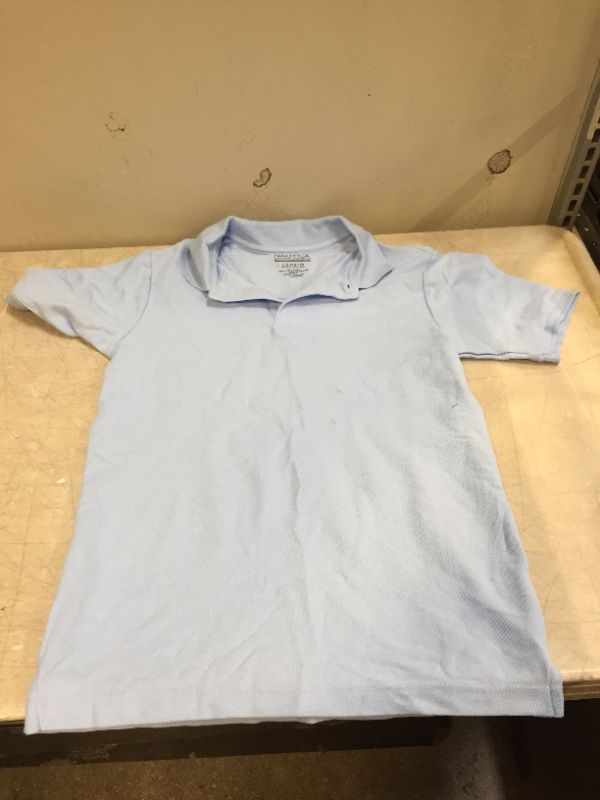 Photo 1 of KIDS Light Blue Polo Uniform Shirt Large
