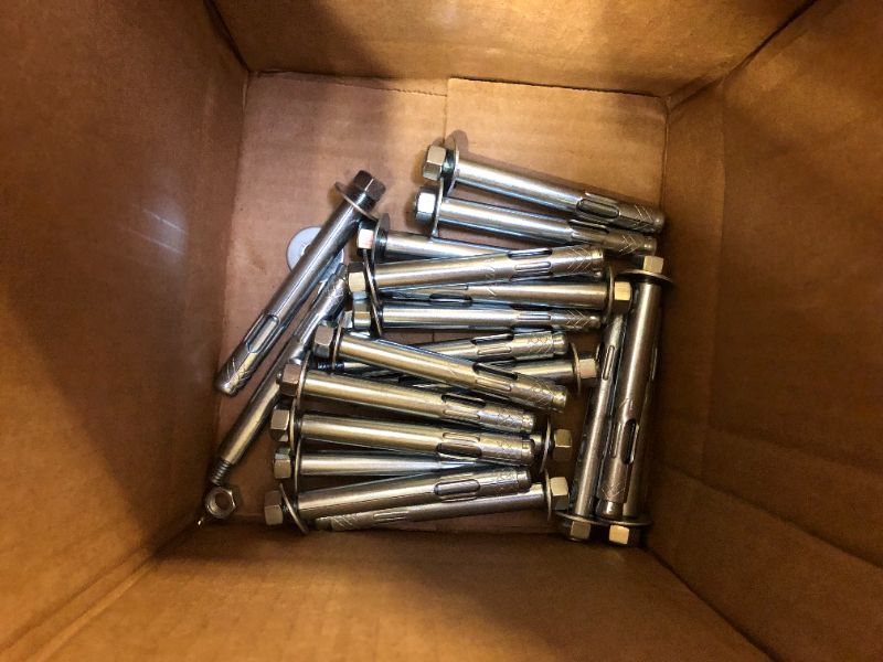 Photo 1 of 1/2"X4" CONCRETE ANCHOR BOLTS-SET OF 20