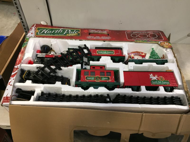 Photo 2 of EZTEC Remote Control North Pole Express Christmas Train Set