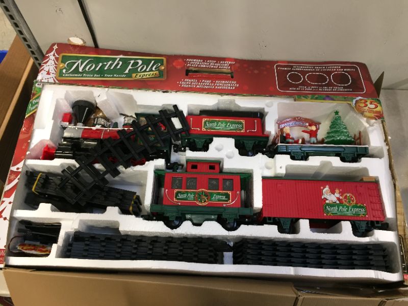 Photo 3 of EZTEC Remote Control North Pole Express Christmas Train Set