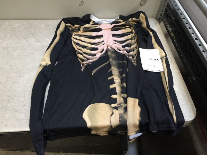 Photo 2 of Faux Real Halloween 3D Skeleton Photo-Realistic Long Sleeve T-Shirt