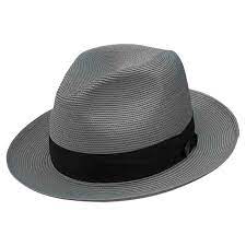 Photo 1 of Dobbs Rosebud Gray Firm Finish Men’s Hat-SIZE 7 1/2