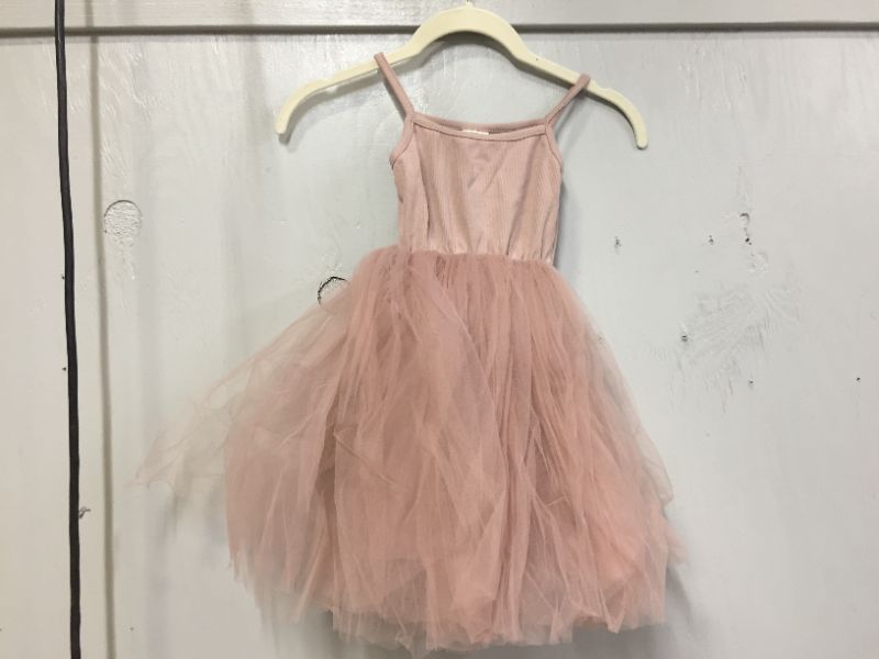 Photo 1 of Baby Girls Tutu Dress Sleeveless Infant Toddler Sundress Tulle Bubble 5 Layers (24/36)
