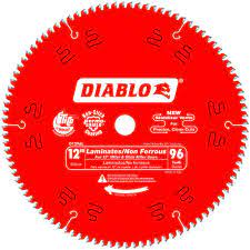 Photo 1 of 12 in. x 96-Tooth Laminate/Aluminum/Plastics Circular Saw Blade
