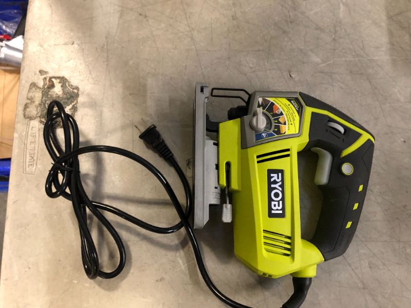 Photo 1 of 4.8 Amp Corded Variable Speed Orbital Jig Saw
