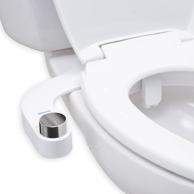 Photo 1 of FreshSpa Comfort+ Ambient Temperature Non-Electric Bidet Attachment in White
