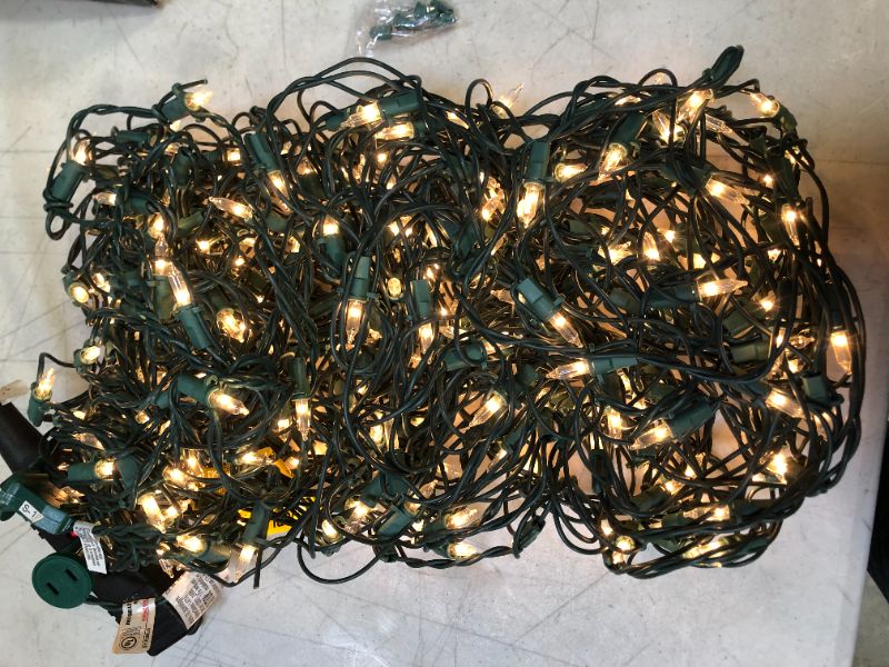 Photo 2 of 300 Clear Incandescent High Density Mini Net Lights 4ft x 6ft 
