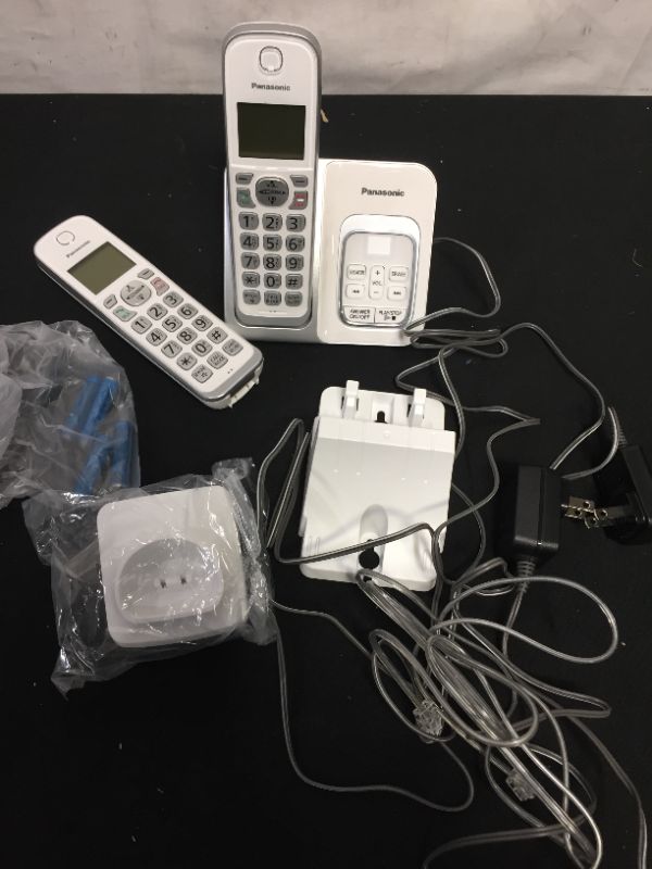 Photo 4 of KX-TGD532W DECT 6.0 Expandable Cordless Phone System with Digital Answering System