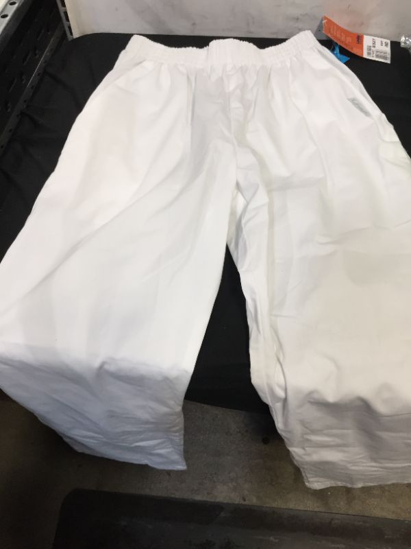 Photo 1 of Landau womens Landau Essentials Relaxed Fit 2-pocket Elastic Scrub Pants for Women 8327 SIZE MEDIUM PETITE 
