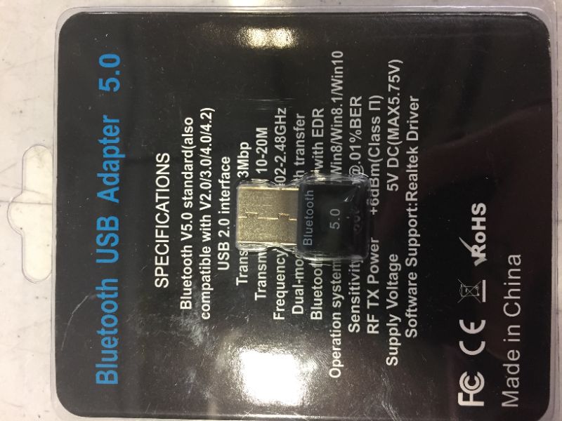 Photo 2 of bluetooth USB adapter 5.0