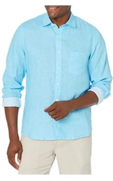Photo 1 of 28 Palms Men's Standard-Fit Long-Sleeve 100% Linen Shirt
LARGE