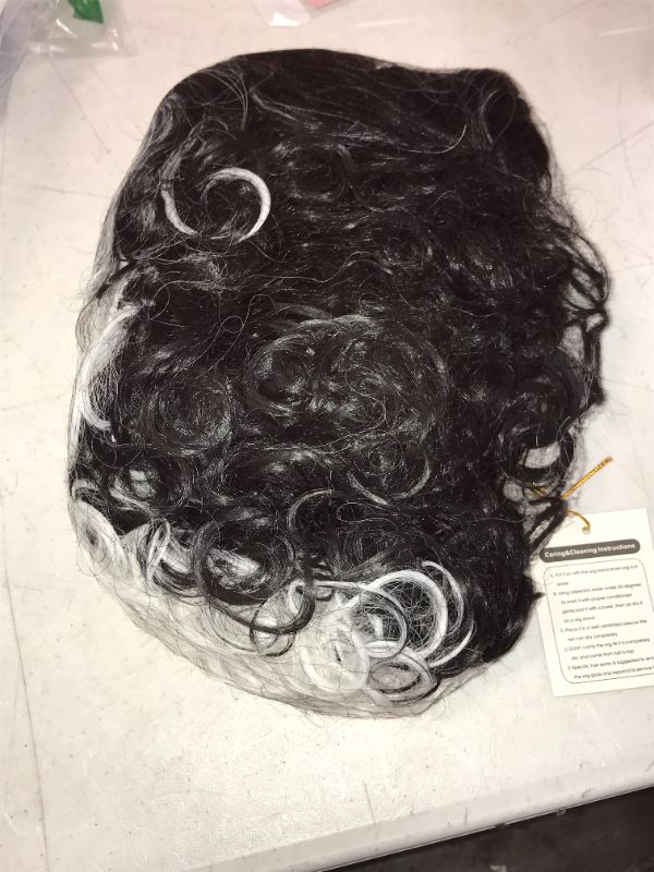 Photo 1 of FASHION WIG BLACK WHITE