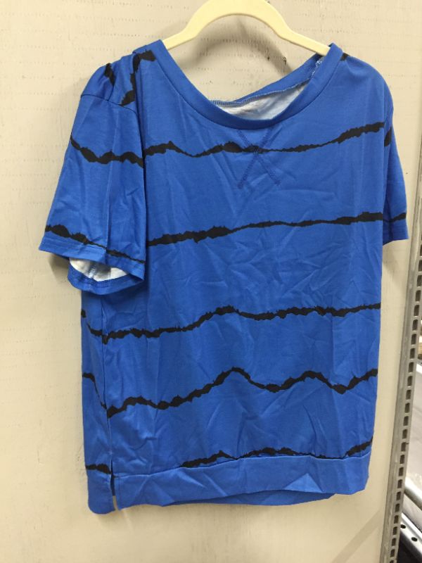 Photo 1 of BLUE AND BLACK SMALL TSHIRT 