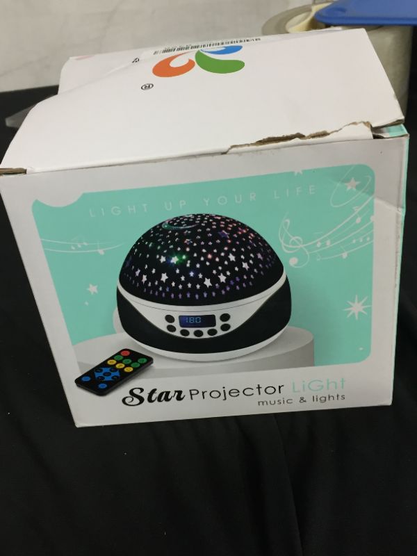 Photo 1 of STAR PROJECTOR LIGHT FOR KIDS BEDROOM