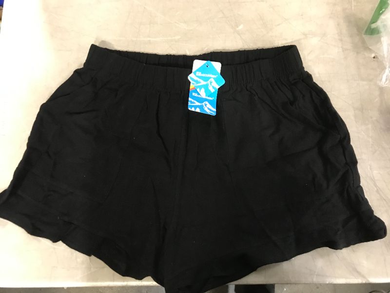 Photo 1 of mens shorts color black size extra extra large 