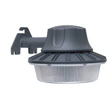 Photo 1 of Commercial Electric 46-Watt Gray Outdoor Integrated LED Area Light Wall/Pole Mount