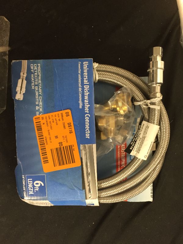 Photo 2 of 6' Dishwasher Supply Hose