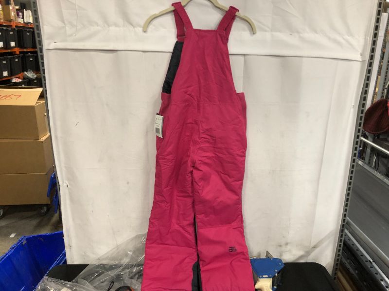 Photo 3 of Arctix Youth Insulated Snow Bib Overalls Fuchsia Small/Regular
