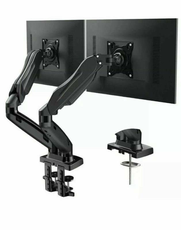 Photo 1 of Huanuo HNDS6 Full Motion Desk Monitor Mount 