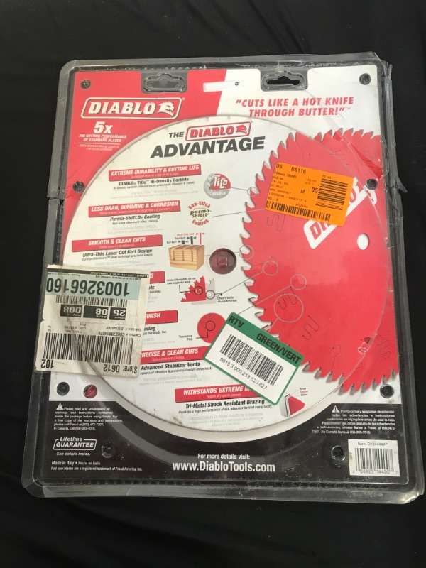 Photo 1 of 12 in. x 44-Tooth General Purpose Circular Saw Blade Value Pack (2-Pack)
