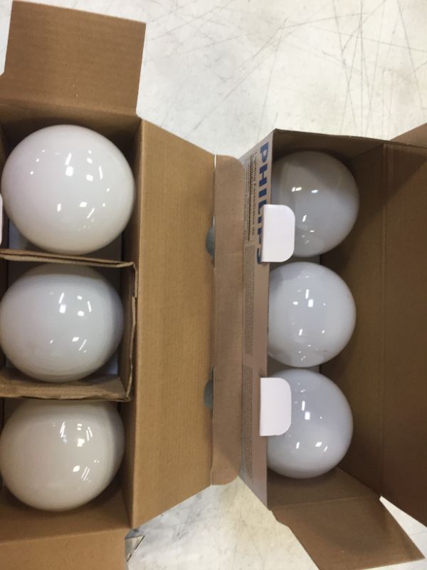 Photo 2 of 2 pack - 60-Watt Equivalent G25 Halogen Clear Decorative Globe Light Bulb (3-Pack)
