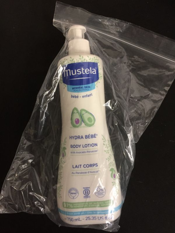 Photo 2 of 
Mustela Hydra Bebe Body Lotion - Daily Moisturizing Baby Lotion with Natural Avocado, Jojoba & Sunflower Oil 25.35 OZ 