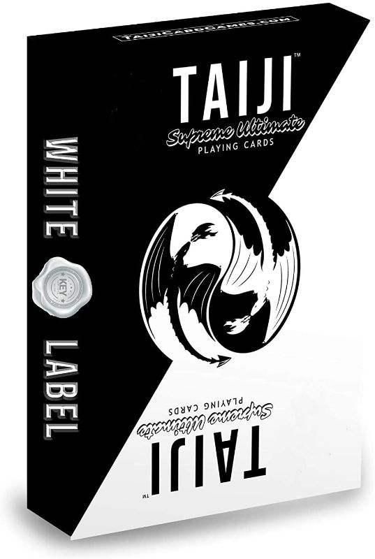 Photo 1 of TAIJI Supreme Ultimate Playing Cards - White Label - 1st Edition - Non-Standard Universal Deck